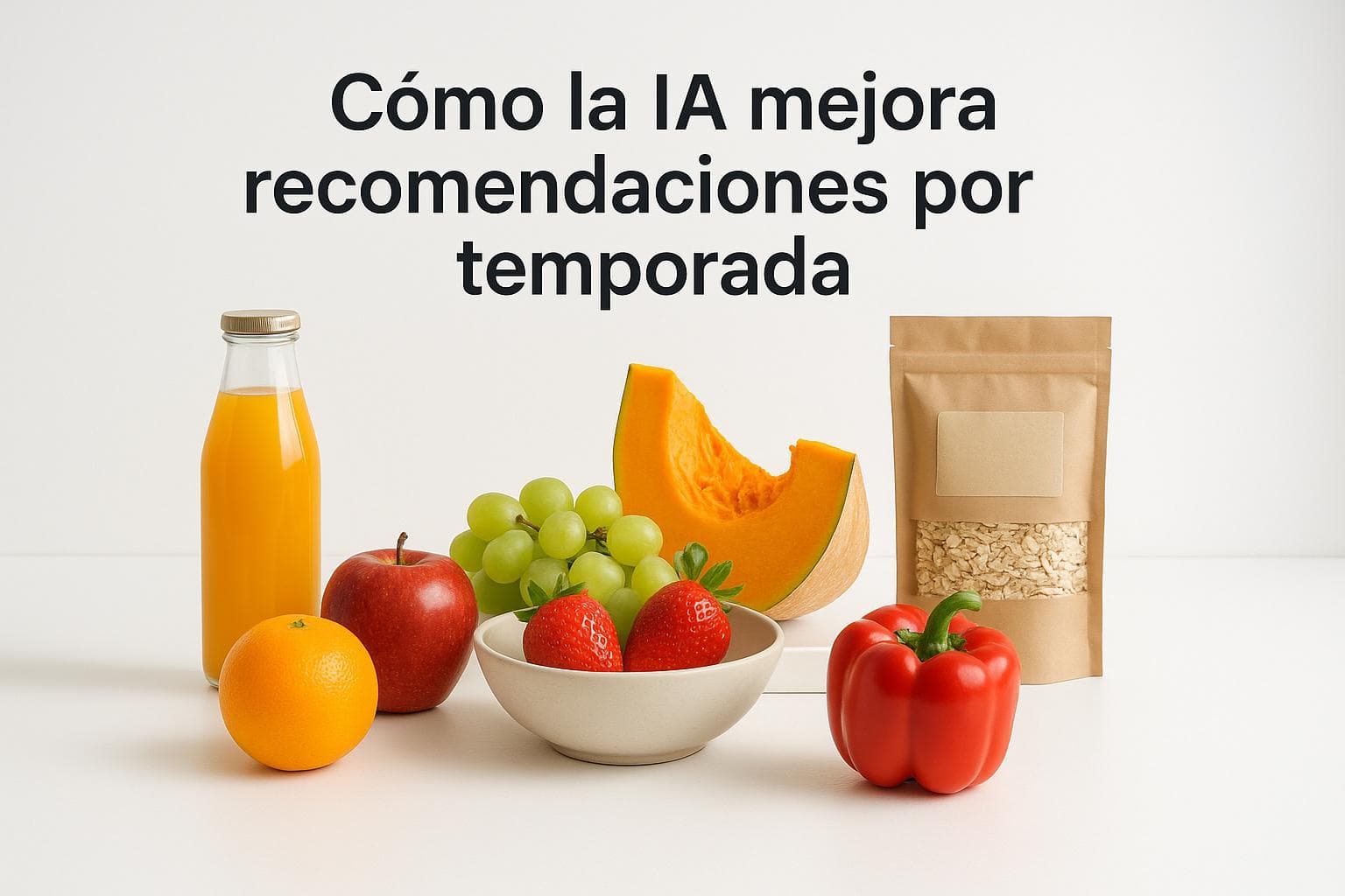 Cómo la IA Mejora Recomendaciones por Temporada