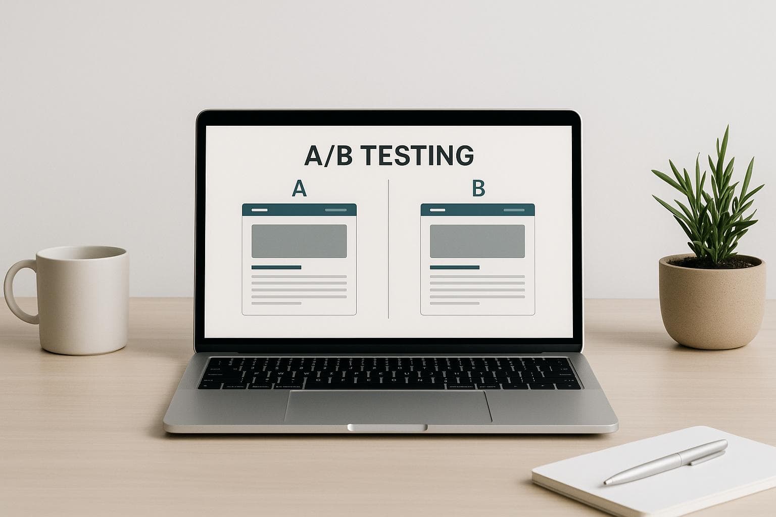 Optimización de Landing Pages con Pruebas A/B