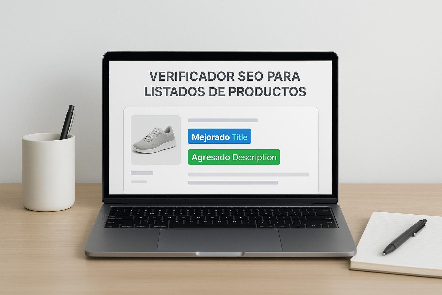 Verificador SEO para Listados de Productos