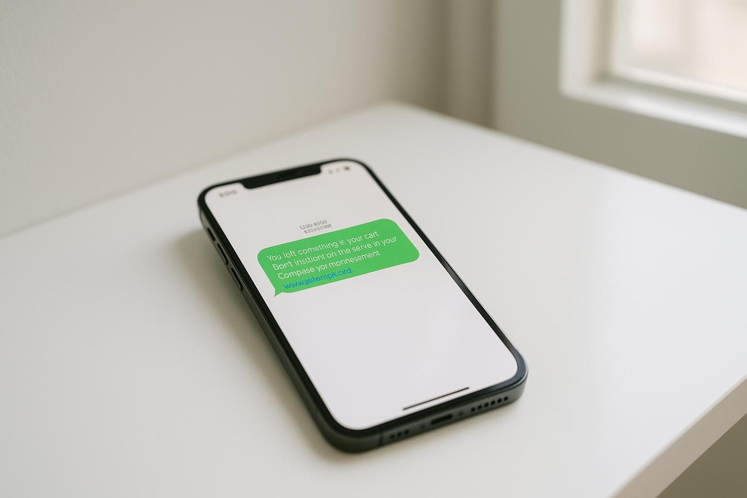 7 ejemplos de mensajes SMS para carritos abandonados