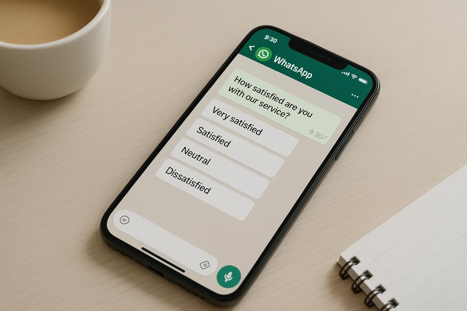 Cómo usar WhatsApp para feedback interactivo