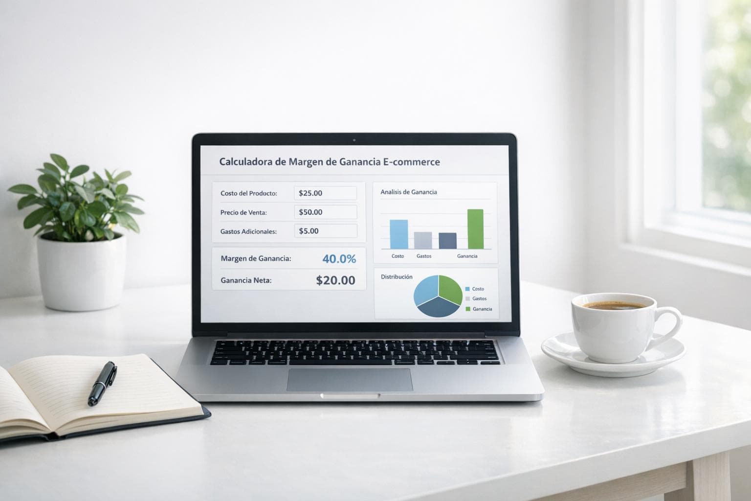 Calculadora de Margen de Ganancia E-commerce