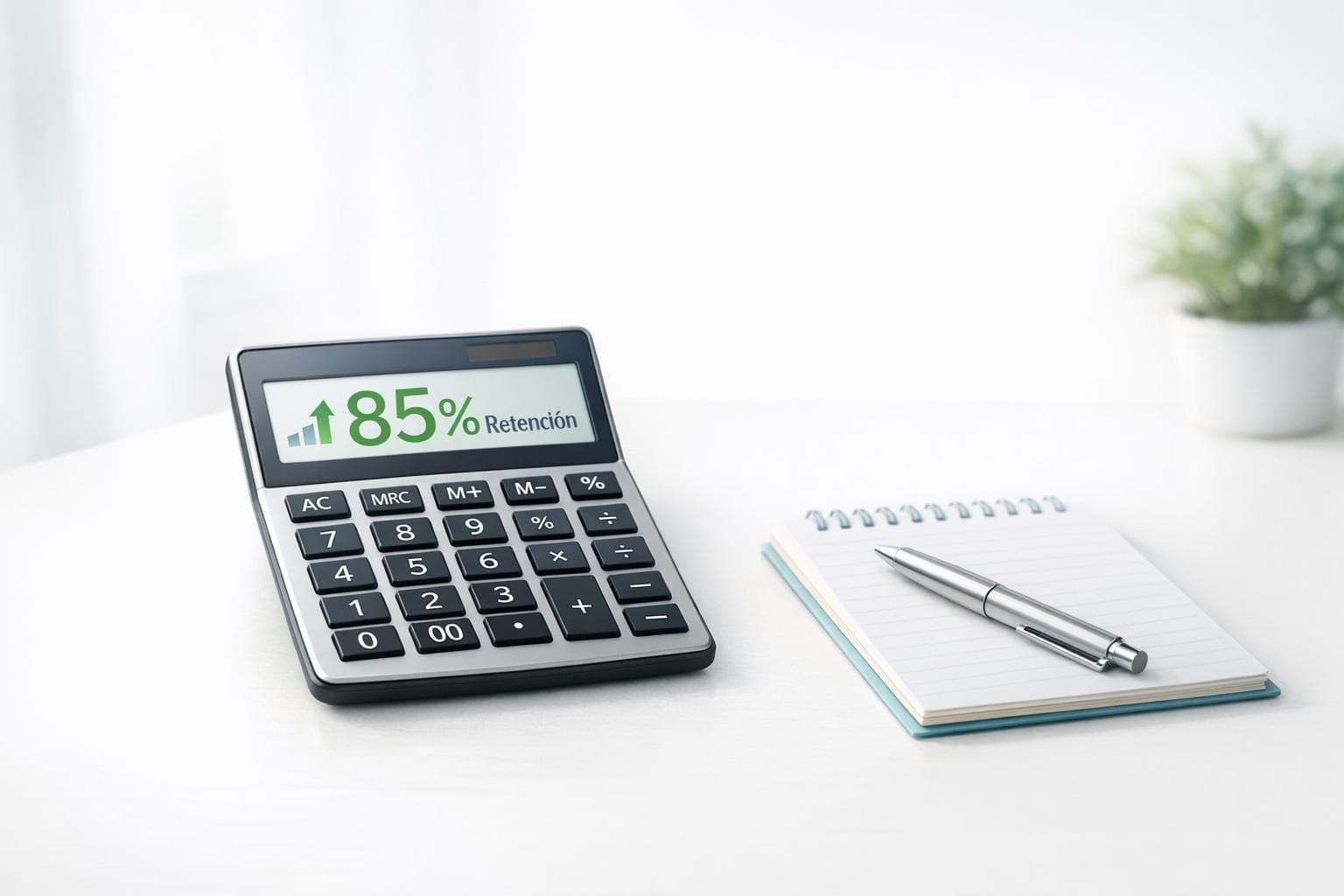 Calculadora de Tasa de Retención de Clientes