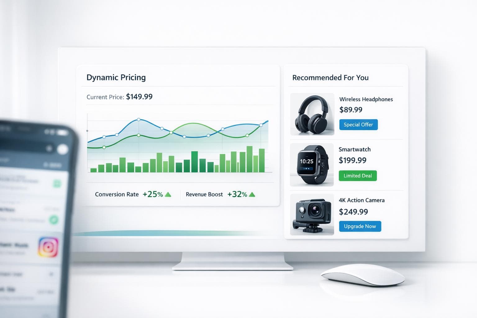 Estrategias de precios con IA para upselling