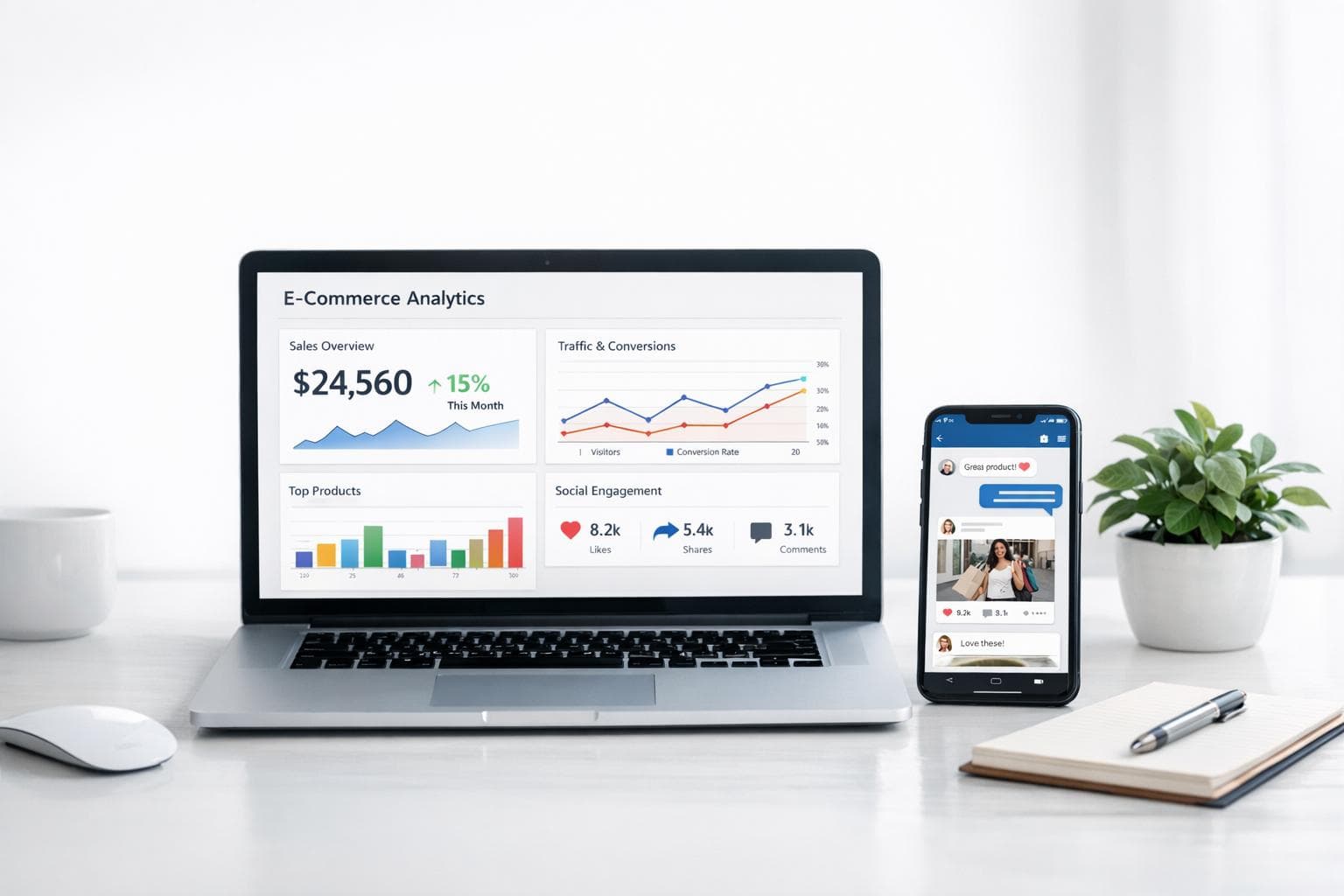 Métricas sociales que impulsan ventas en e-commerce