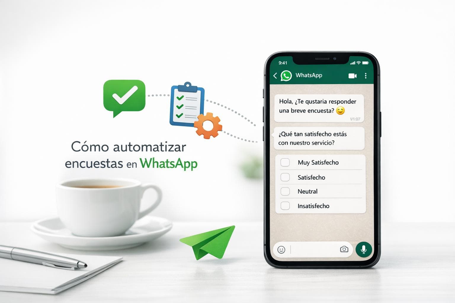 Cómo automatizar encuestas en WhatsApp