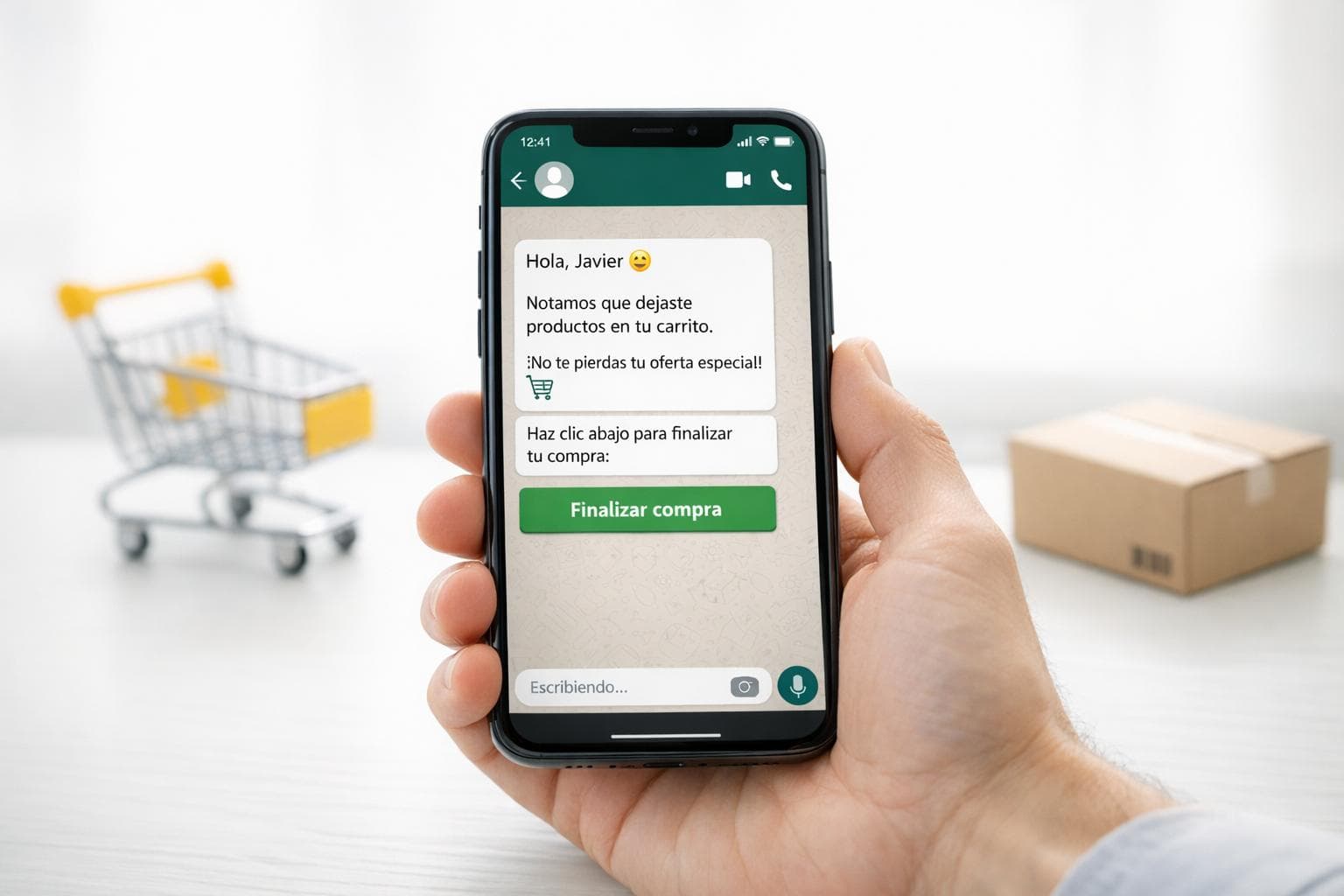 Impacto de mensajes automáticos en la recuperación de carritos