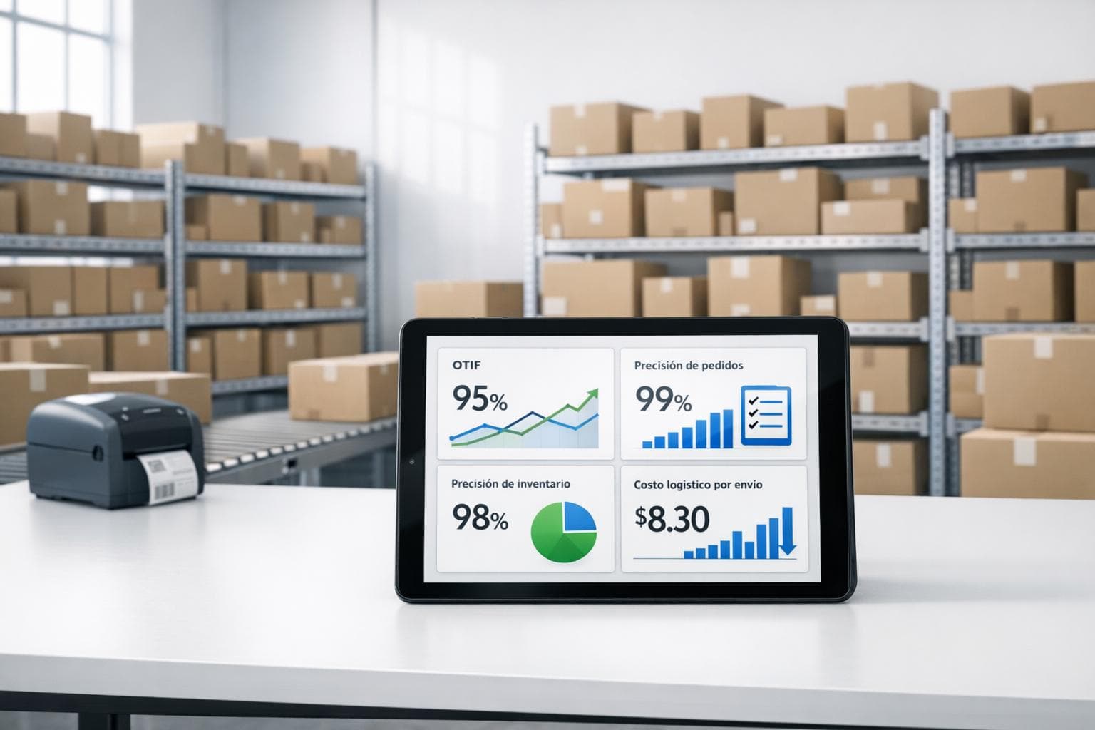 Cómo usar KPIs para optimizar envíos