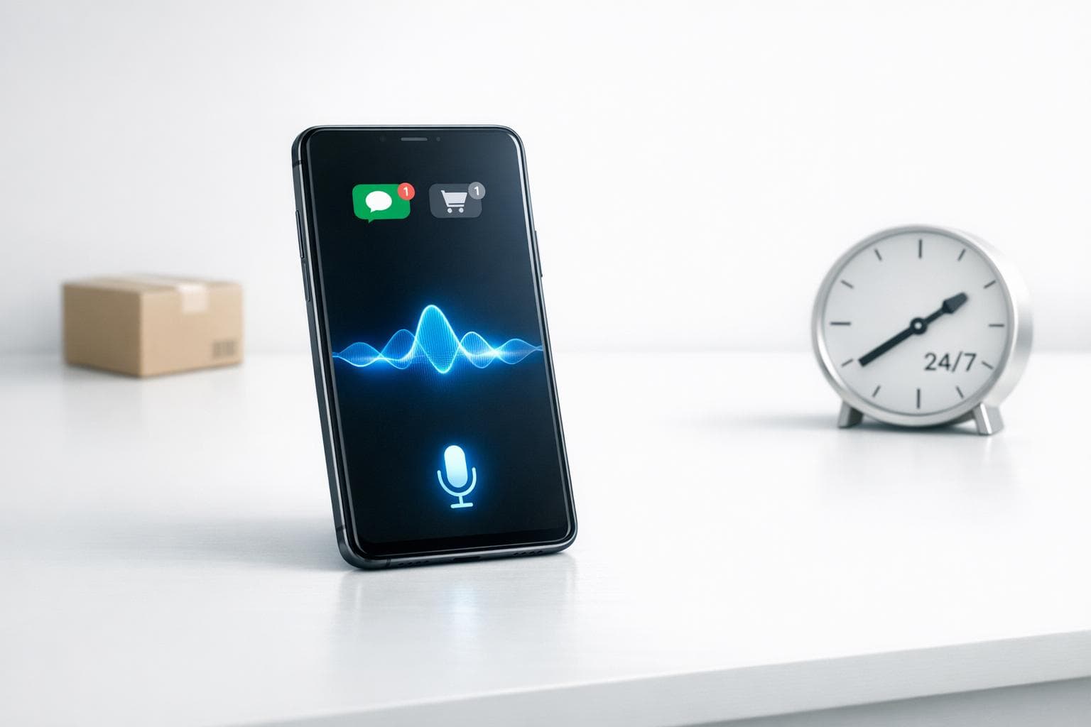 Automatización de soporte con asistentes de voz