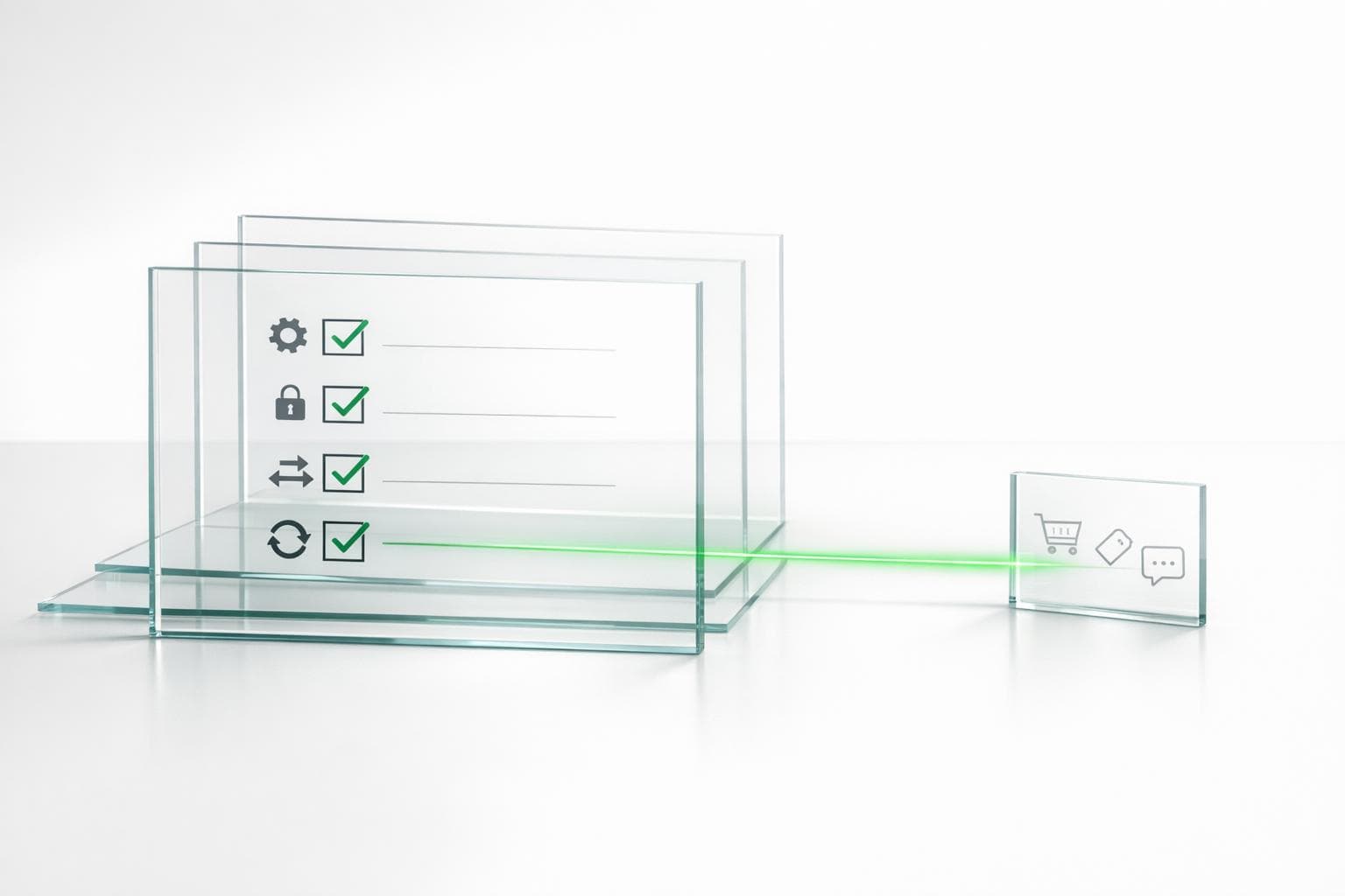 Checklist para sincronizar atributos personalizados en Shopify