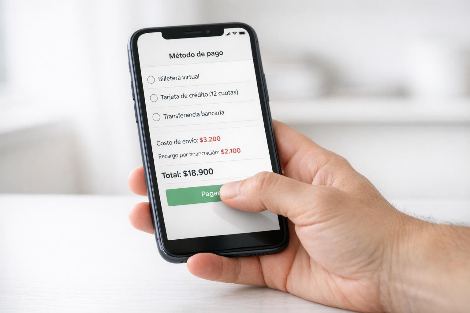 Impacto de los métodos de pago en el abandono del carrito