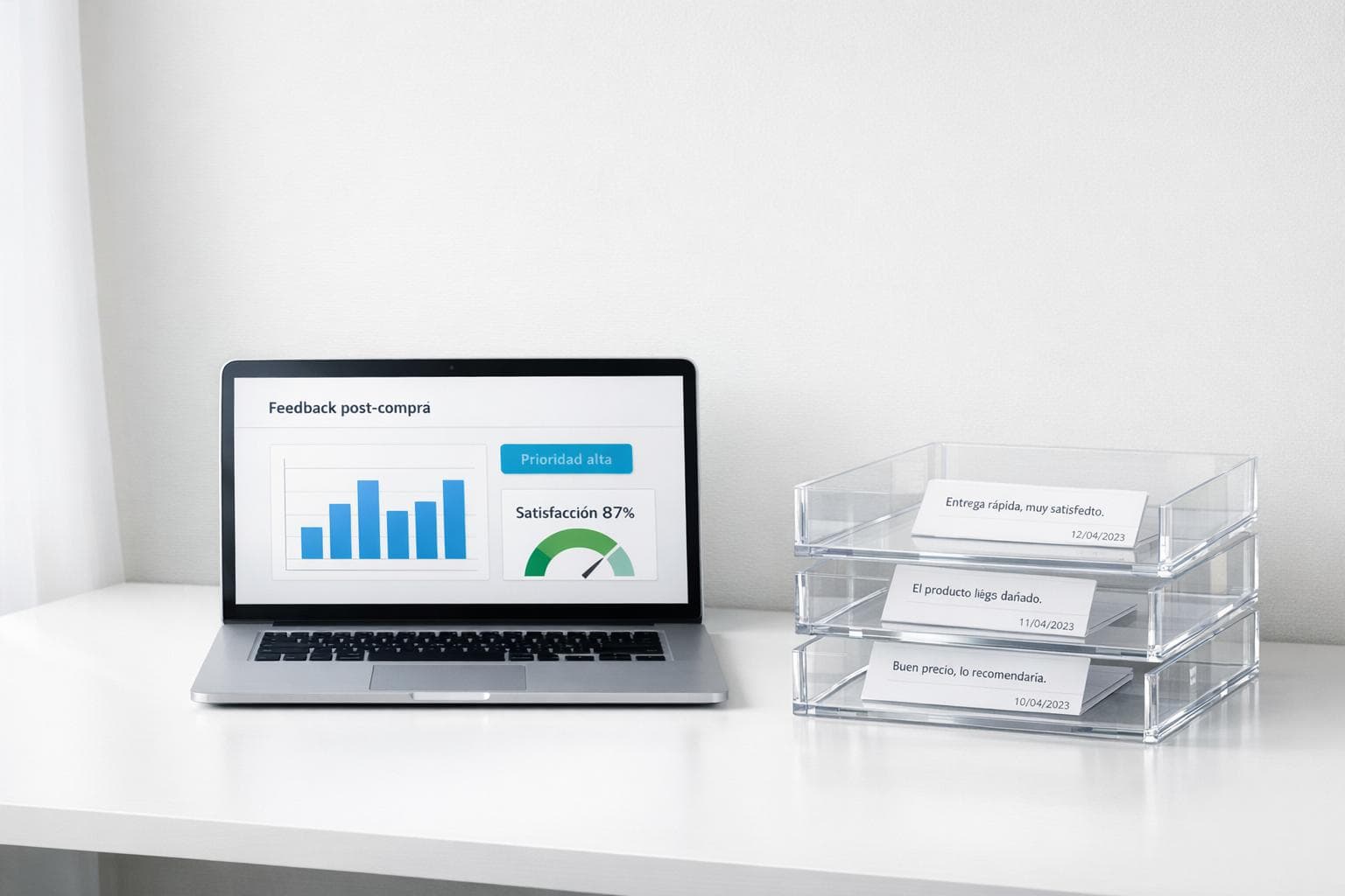 Cómo usar IA para analizar feedback post-compra