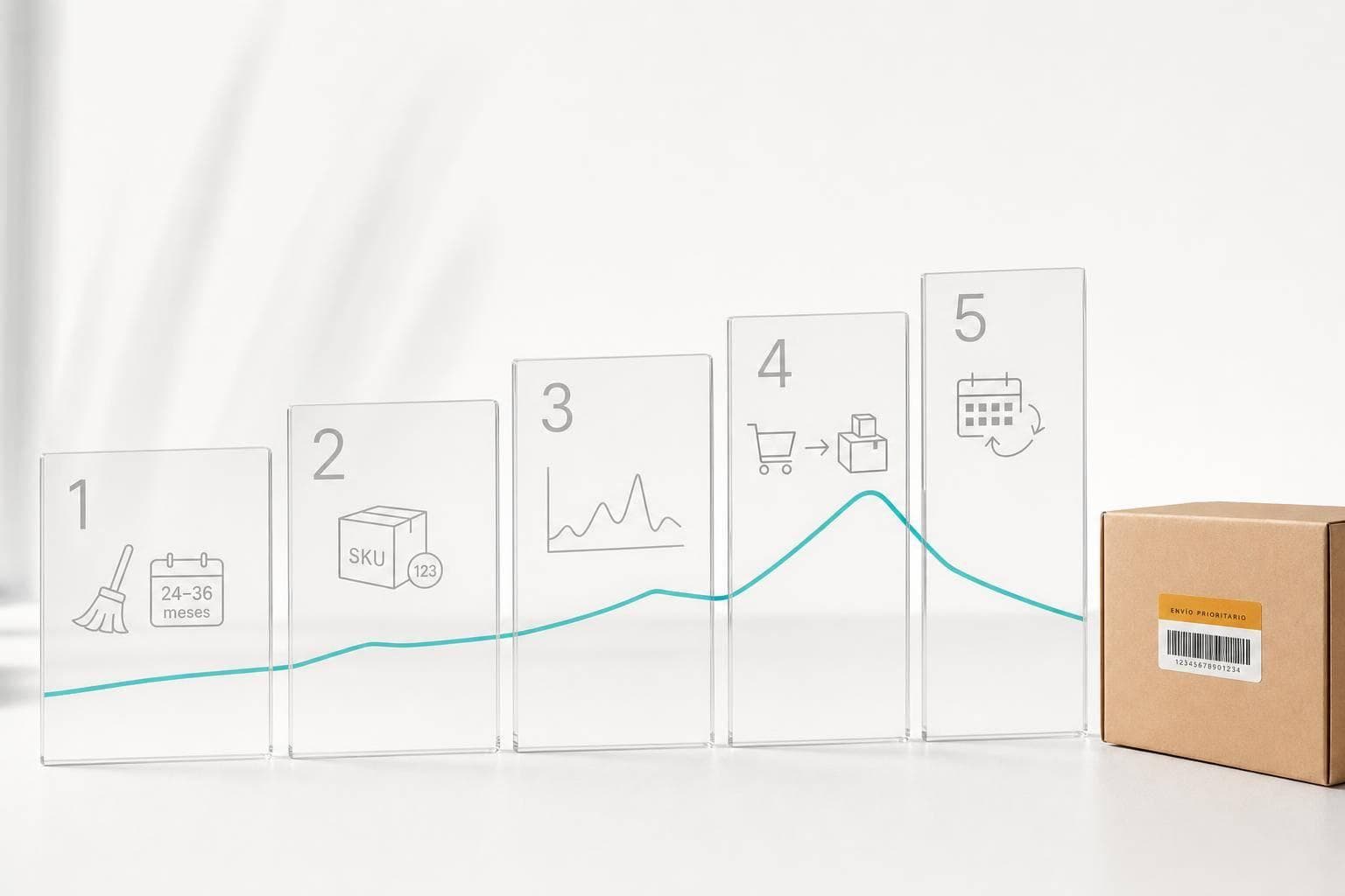 5 pasos para prever la demanda estacional en e-commerce