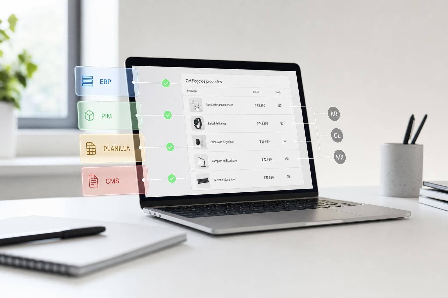 Automatización de catálogos dinámicos con CMS