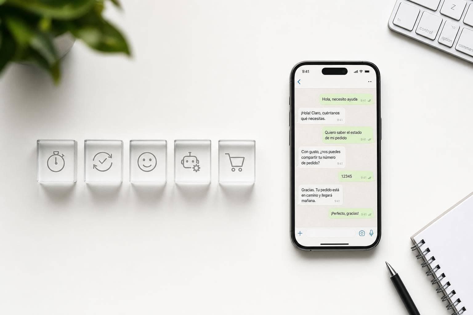 Top 5 métricas para soporte automatizado en WhatsApp