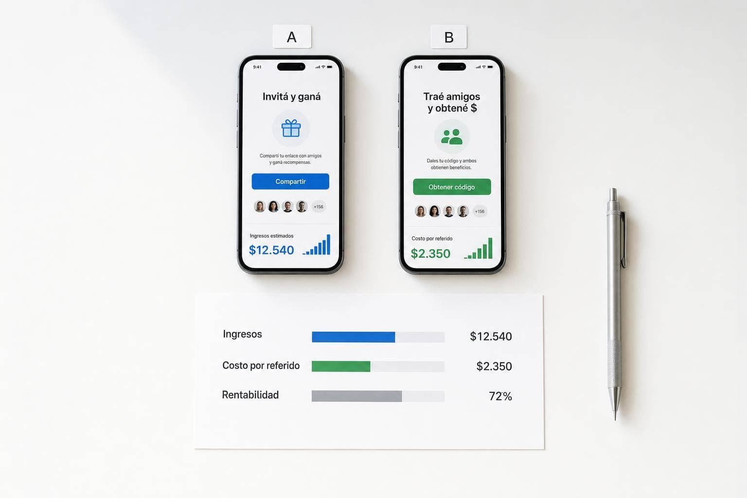 Cómo Hacer Pruebas A/B en Programas de Referidos