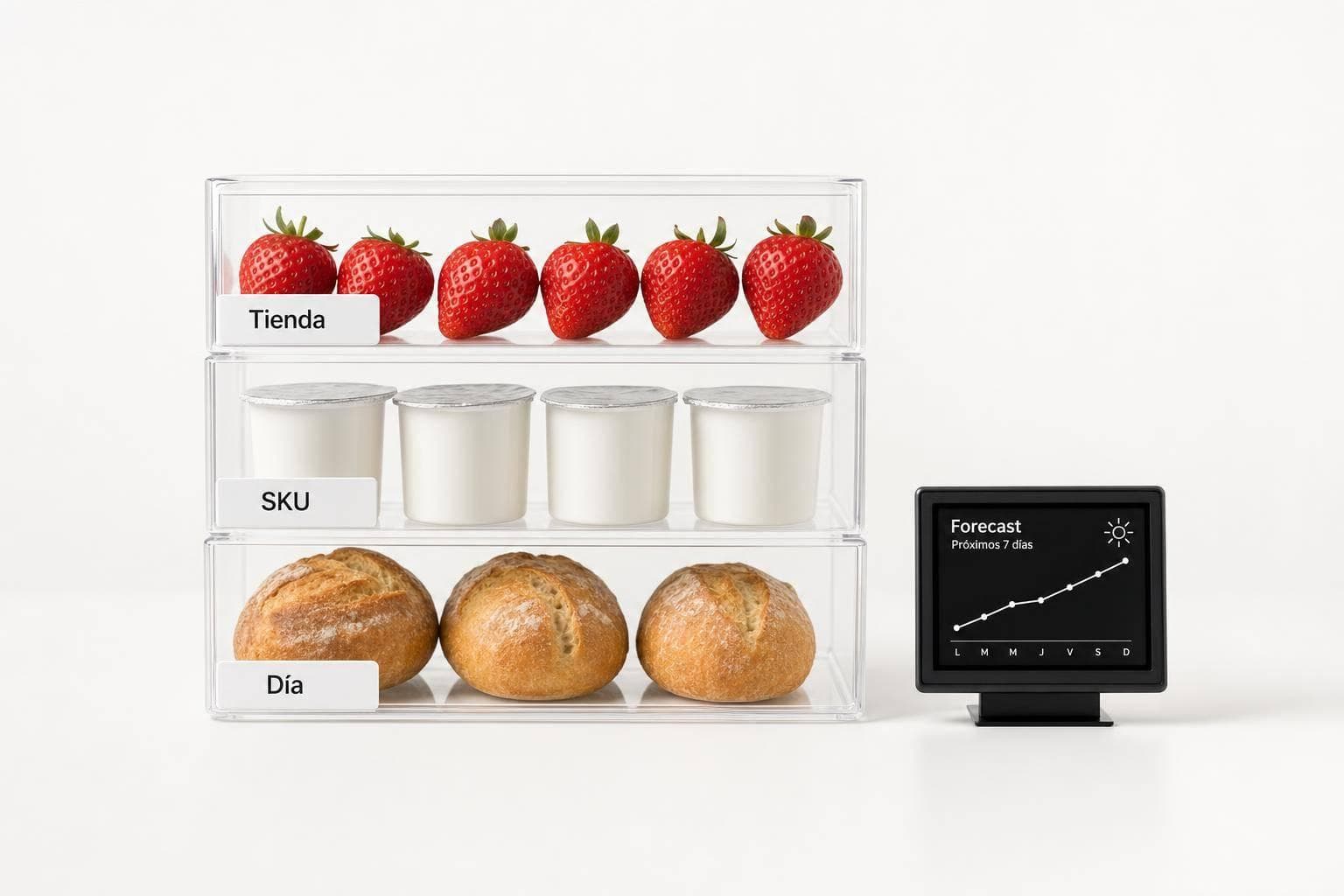 Estudio: forecast para retail de perecederos