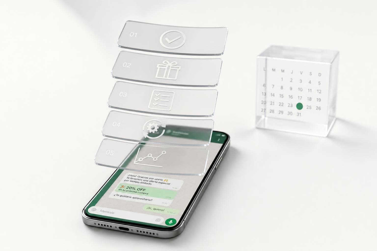 Guía de referidos estacionales en WhatsApp