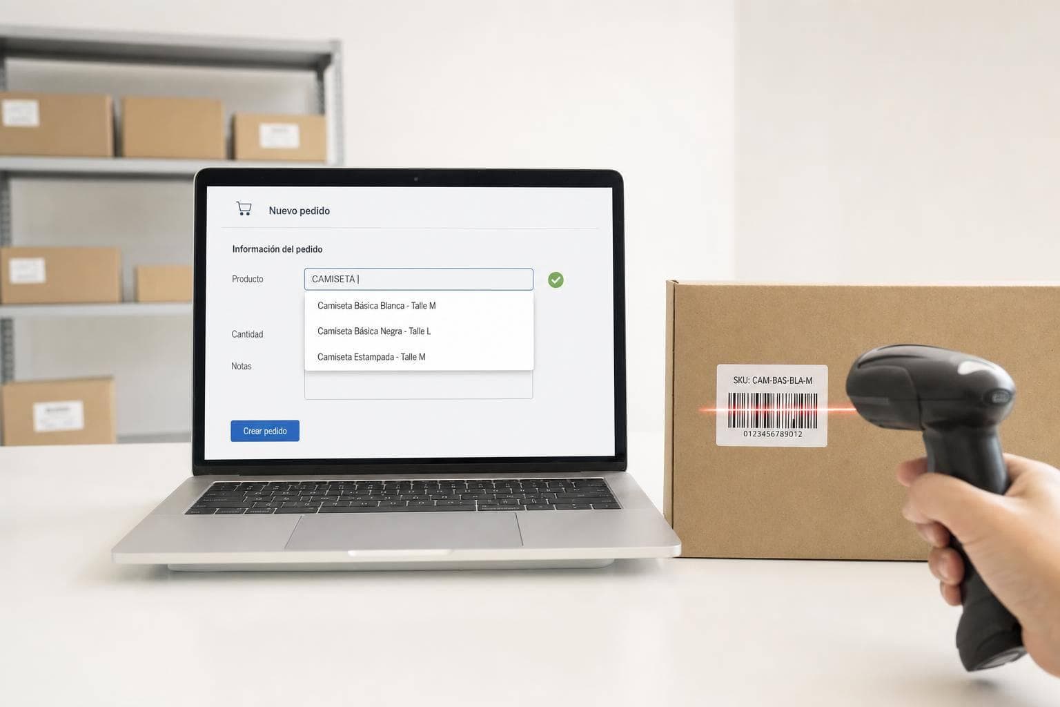 Qué técnica baja más errores de pedido en retail online